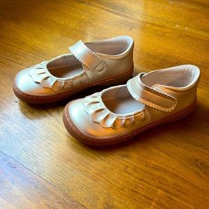 Livie & Luca rose gold RUCHE CLASSIC Mary Jane size 1